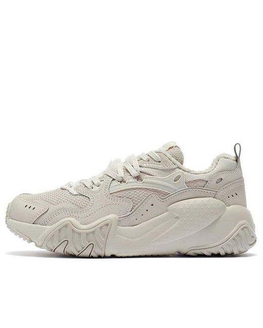 Li-ning White (Wmns) X-Claw Lite 'Oatmeal'