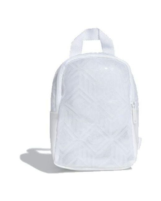 Adidas White Originals For Her Mini Backpack 'Pure'