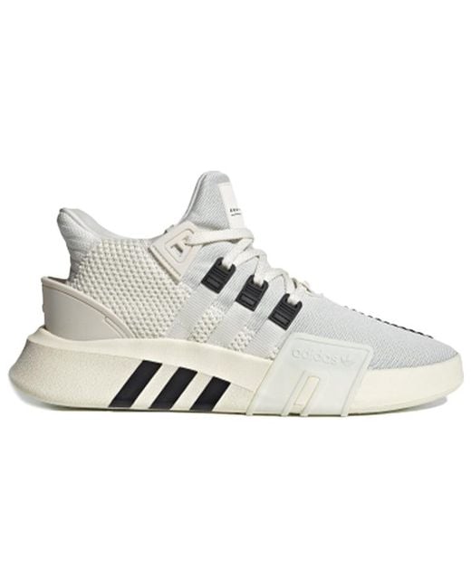 Adidas White Originals Eqt Bask Adv for men
