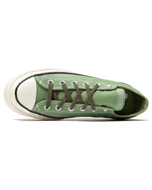 Converse Green Chuck 70 Low 'Jungle Cloth Alligator' for men