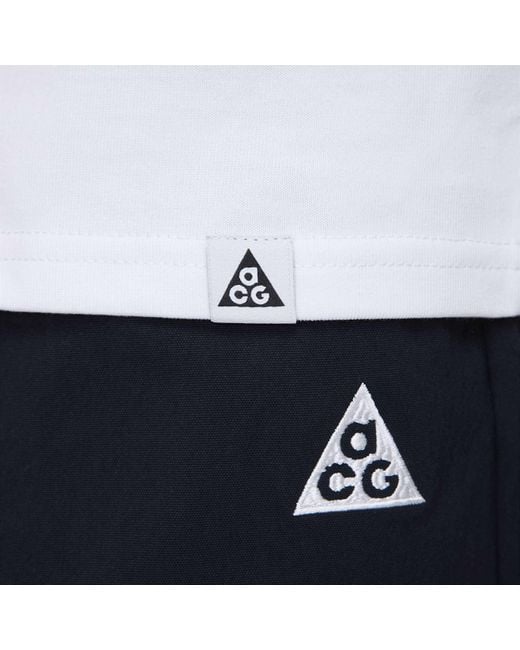 Nike White Acg Long Sleeves T-Shirt Asia Sizing for men