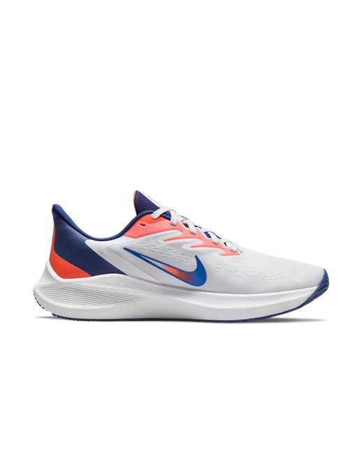 Nike Blue Air Zoom Winflo 7 for men