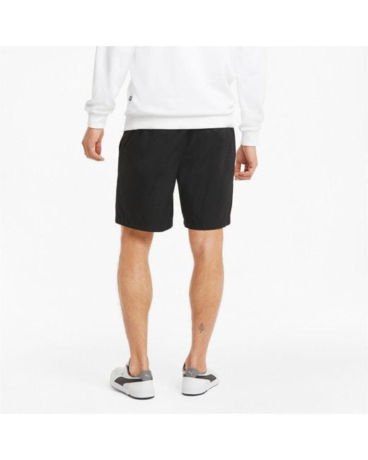 PUMA Black Modern Basics 8" Shorts for men