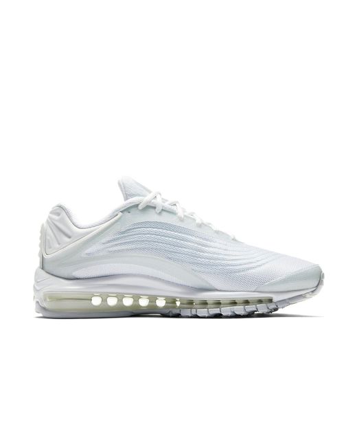 Nike White Air Max Deluxe 'Pure Platinum' for men