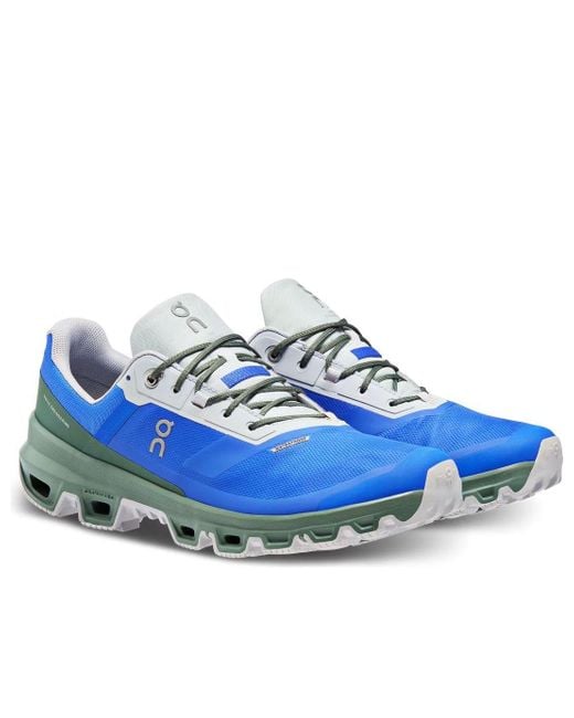 On Shoes Blue Cloudventure Waterproof 'Cobalt Ivy' for men