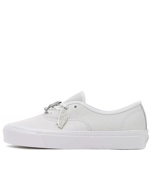 Vans White Anaheim Factory Authentic 44 Dx Low-Top Sneakers for men