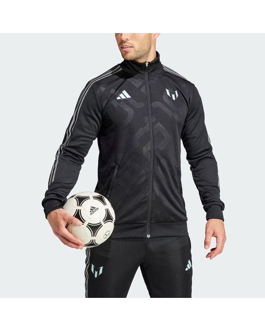 Adidas Black Messi Jackets for men