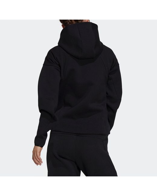 Adidas Black (Wmns) Z.N.E. Sportswear Hoodie