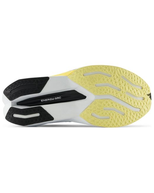 New Balance Blue Fuelcell Supercomp Trainer V3 Bleached Lime Glo' for men