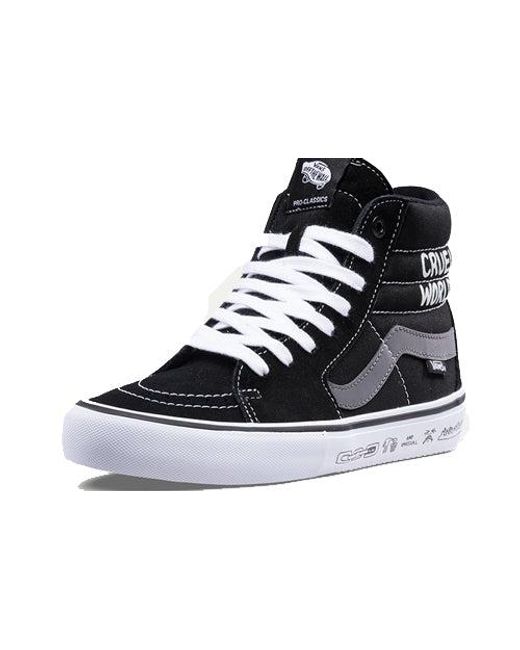 Vans Black Cult X Sk8-Hi Pro 'Cruel World' for men