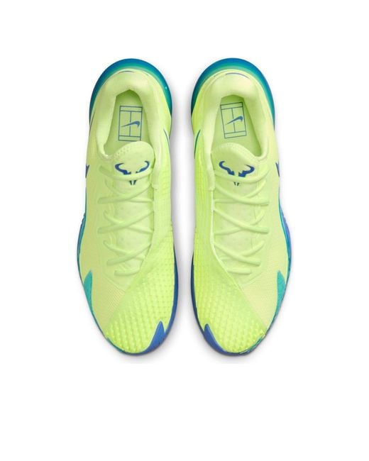 Nike Blue Court Air Zoom Vapor Cage 4 Rafa 'Light Lemon Twist' for men