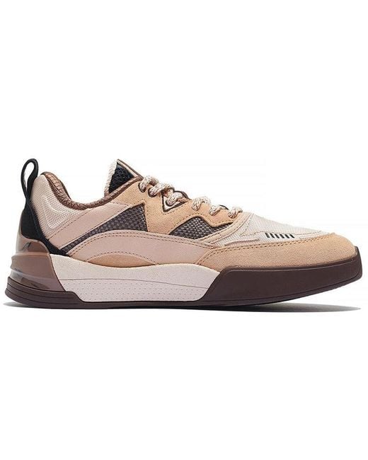 Li-ning Brown Ellington Skateboarding Shoes for men