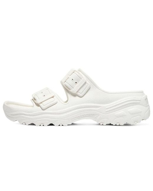 Skechers White (Wmns) D'Lites 2.0