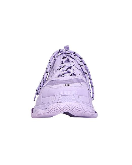 Balenciaga Purple (Wmns) Triple S Sneakers