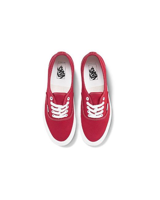 Vans Red Og Authentic Lx for men