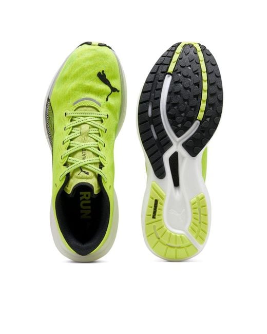 PUMA Green Deviate Nitro 2 'Lime Pow' for men