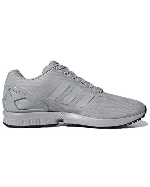 adidas Originals Zx Flux Running Grey in Gray for Men | Lyst