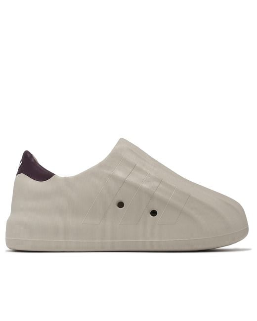 Adidas Gray Adifom Superstar 'Putty' for men