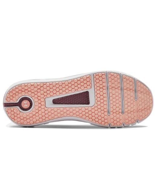 Under Armour Pink Hovr Strt Shoe