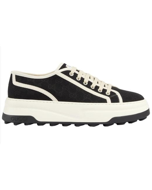 Gucci Black Gg Sneakers for men
