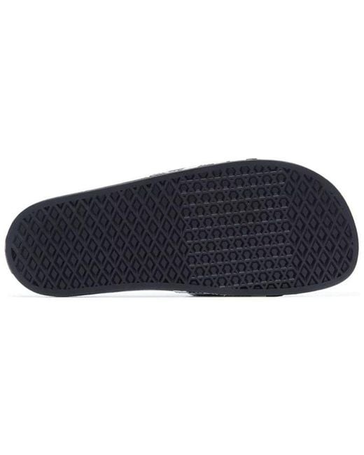 Vans Blue Slide-On 'Checkerboard' for men
