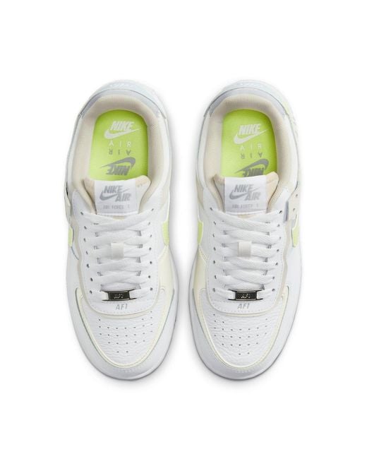 Nike White (Wmns) Air Force 1 Low Shadow