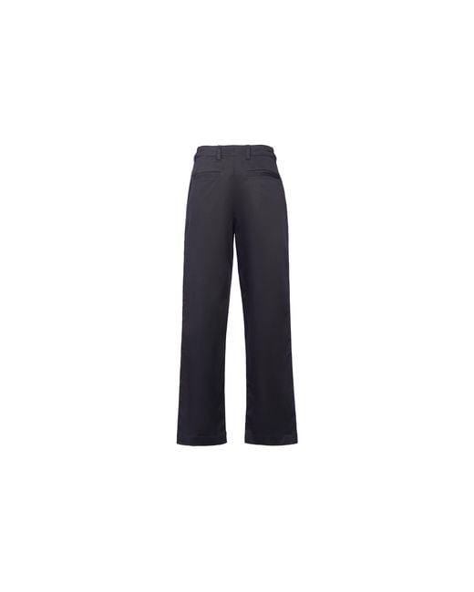Nike Blue Life Solid Color Logo Printing Loose Straight Casual Pants/Trousers for men