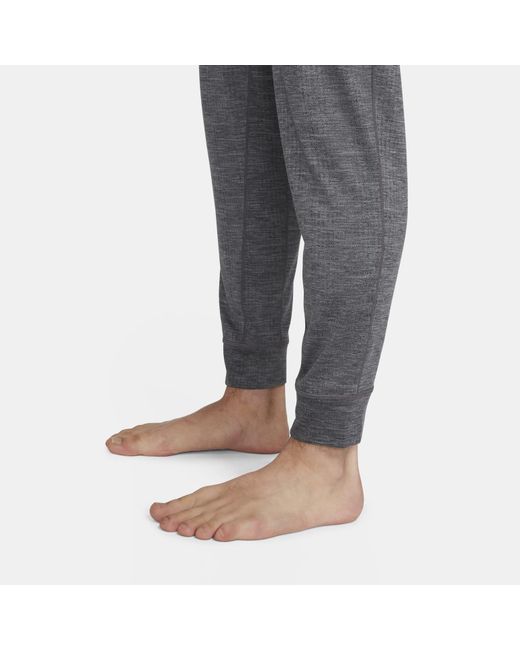Nike Gray Solid Mid-Waist Drawstring Joggers for men
