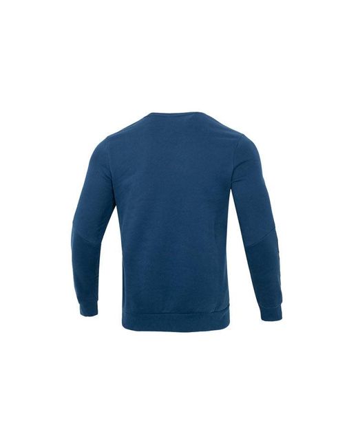 PUMA Blue Ess Metallic Logo Sweater for men