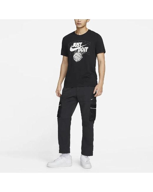 Nike Black Premium Cargo Pants for men