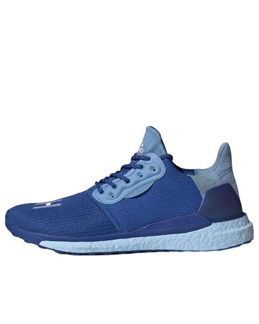 Adidas Blue X Pharrell Solar Hu Glide 'Power' for men