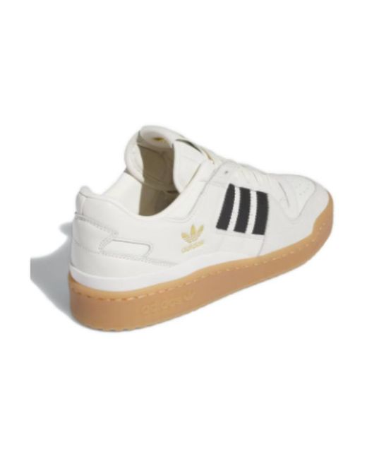 Adidas White Forum 84 Low Cl Gum' for men