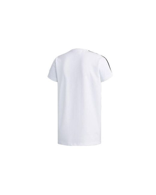 Adidas White Neo X Crossover Casual Sports Short Sleeve for men