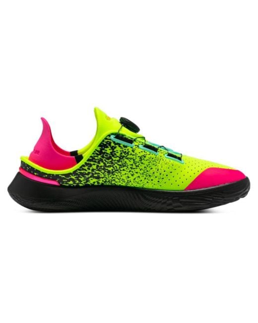 Under Armour Green Ua Flow Slipspeed 'Lime Surge' for men