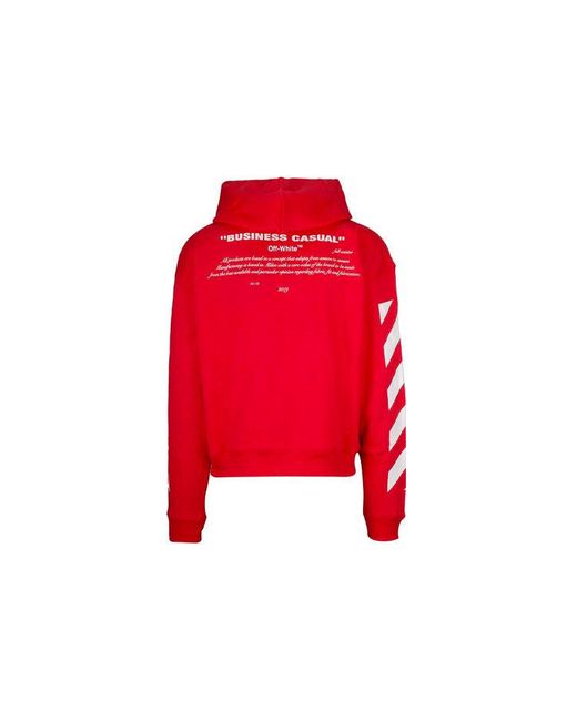 Off-White c/o Virgil Abloh Red C/O Virgil Abloh Sweater for men