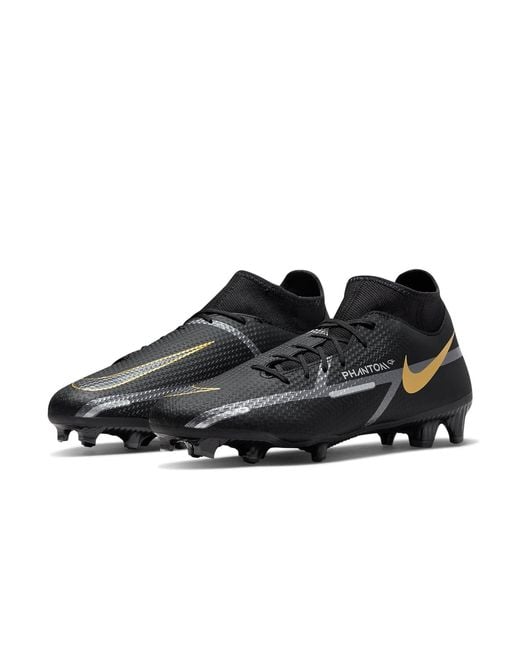 Nike Black Phantom Gt2 Academy Df Mg Metallic' for men