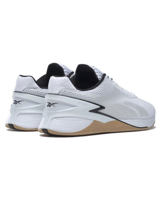 Reebok White Nano X3 Gum'
