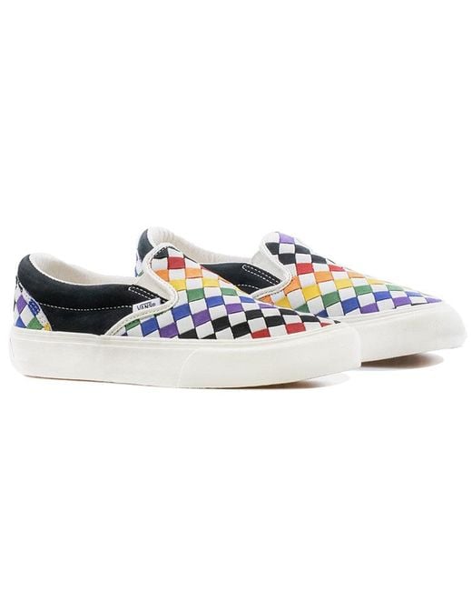 Vans Blue Classic Slip-On Vlt Lx 'Pride' for men