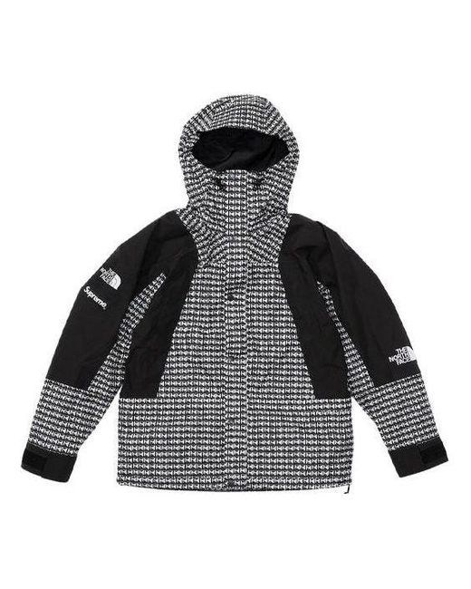 Supreme Black X The North Face Studded Mountain Light Jacket for men