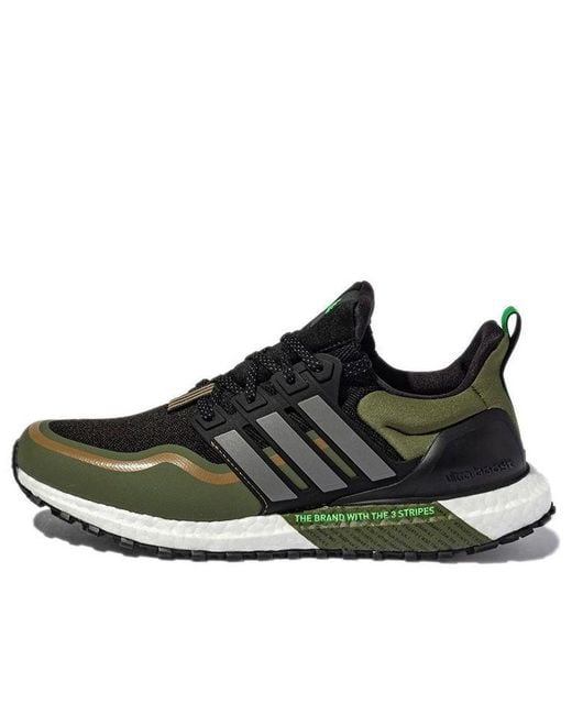 adidas Ultra Boost Atr Cozy Wear-resistant Black Green 'black Green White'  in Brown for Men | Lyst