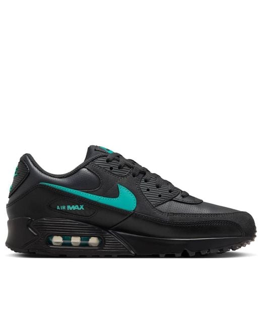 Nike Black Air Max 90 Clear Jade' for men