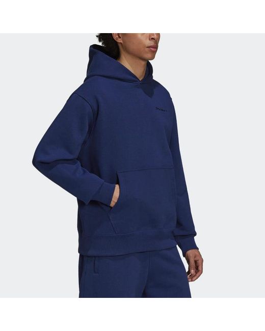 Adidas Blue X Pharrell Sports Basic Hoodie 'Deep-