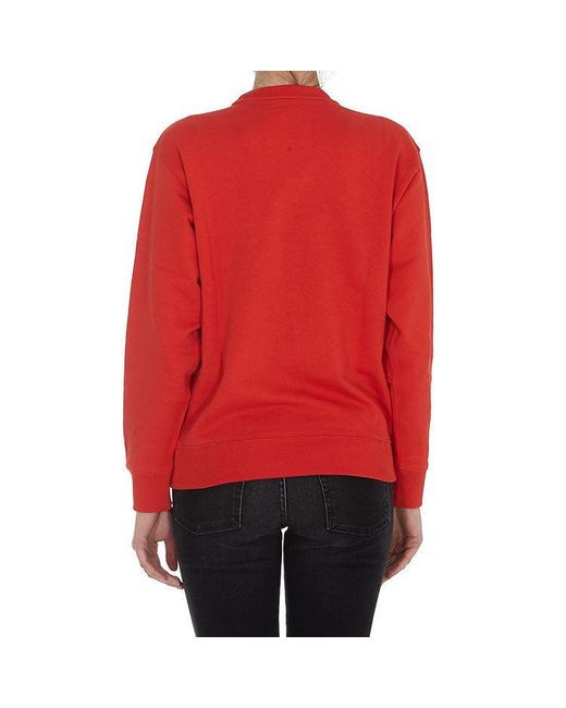 KENZO Red (Wmns) Ss21 Capsules Series Round-Neck Swea