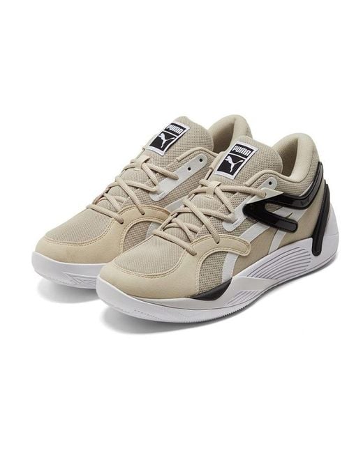 PUMA Brown Trc Blaze Court 'Nimbus Cloud' for men