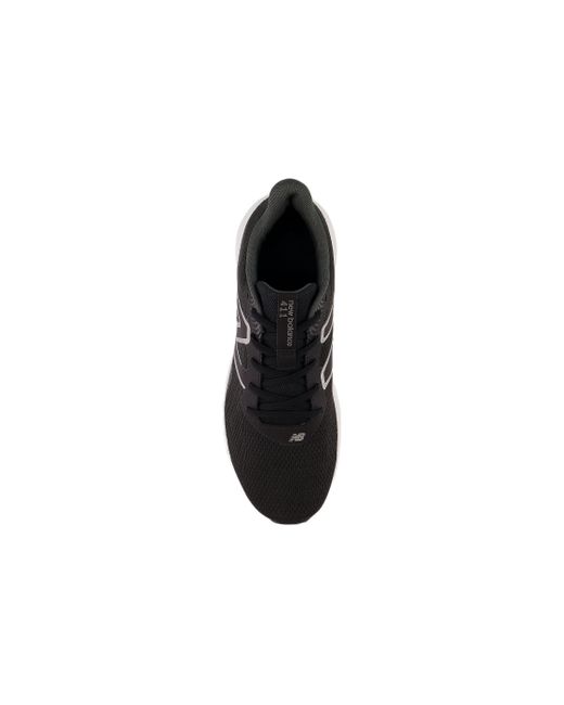 New Balance Black 411V3 Shoes Dark Metallic' for men