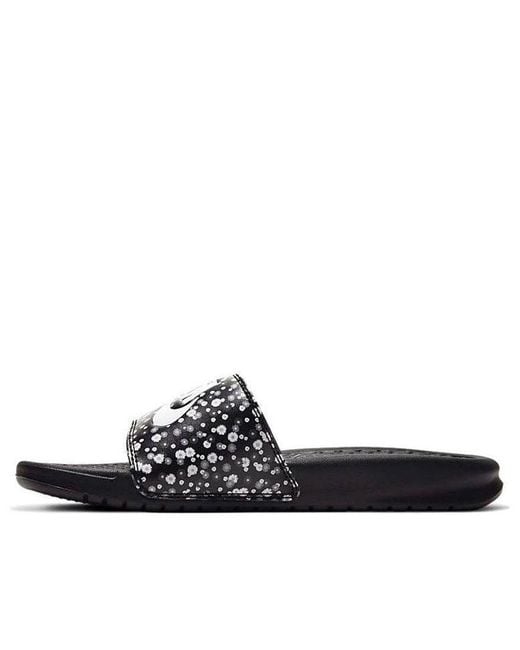 Nike Black (Wmns) Benassi Jdi Floral Slide