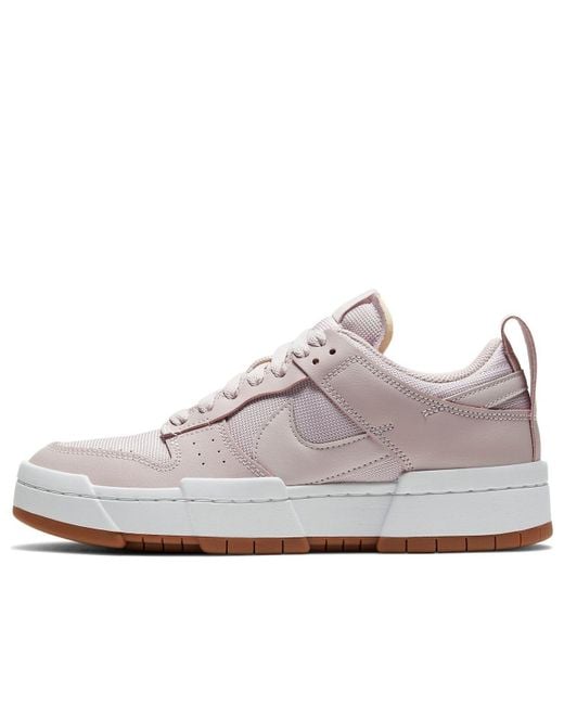 Nike White (Wmns) Dunk Low Disrupt 'Barely Rose'
