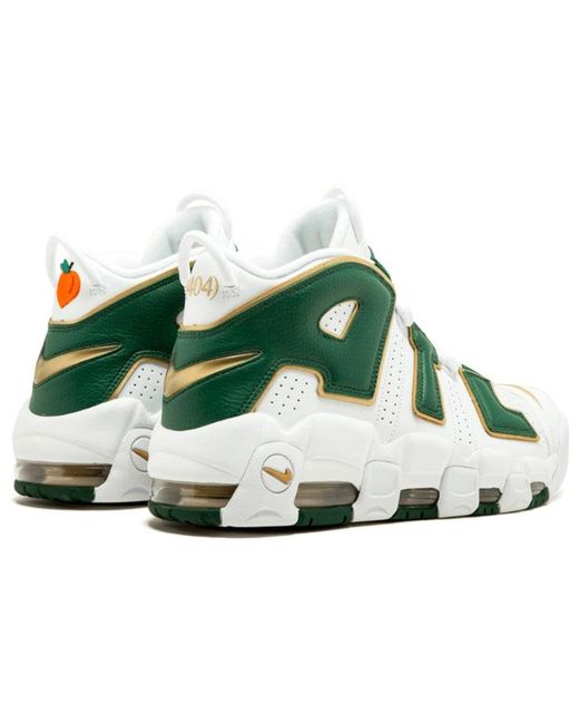 Nike Green Air More Uptempo Qs 'Atlanta' for men