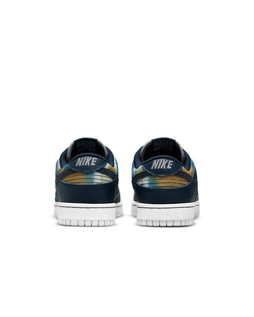 Nike Blue Dunk Low Premium 'Graffiti Pack for men