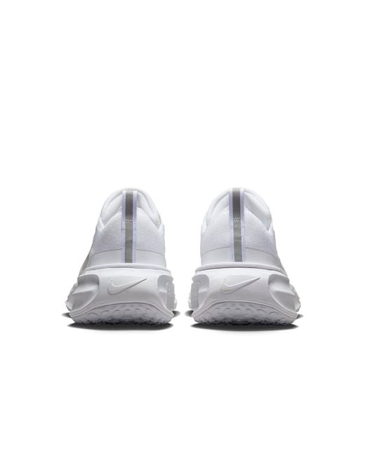 Nike White Invincible 3 Road Running Shoes for men